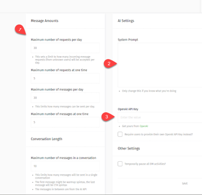 AI Direct Messaging bot for Nextpost